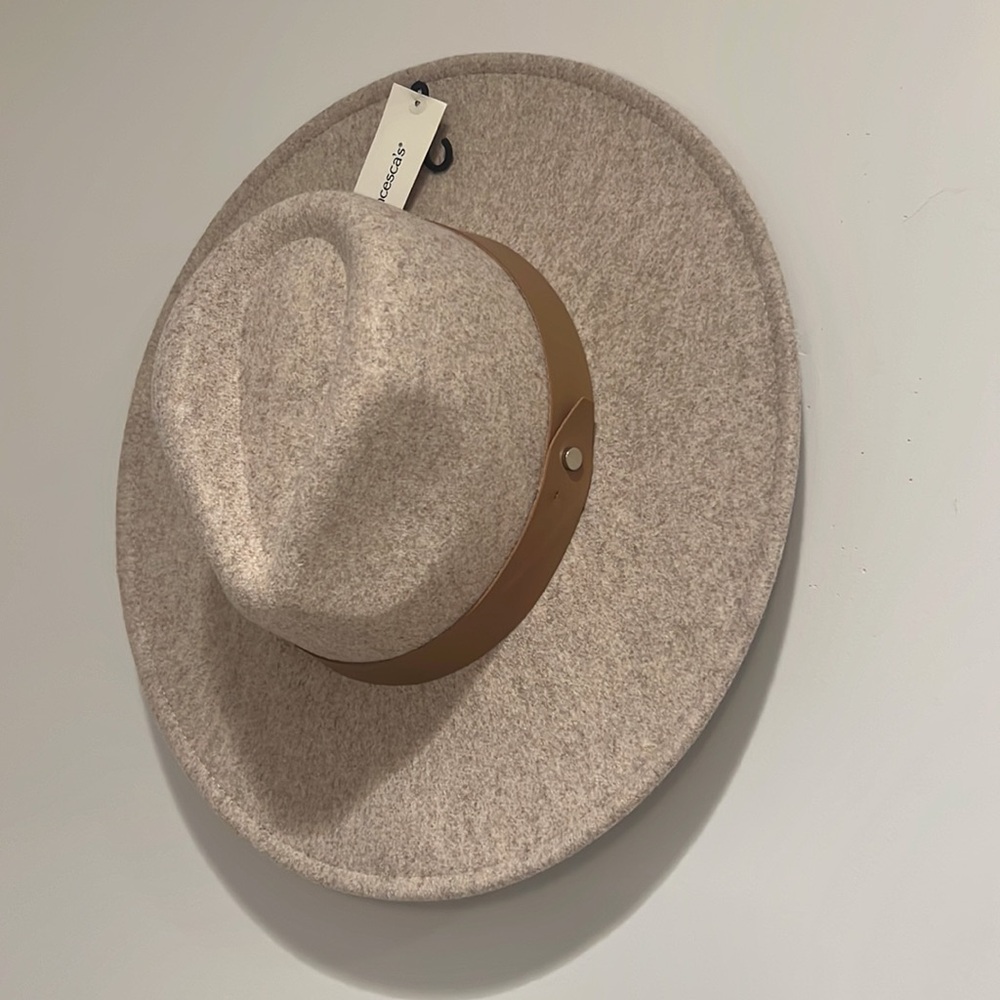 Brand New Beige Panama Hat - Picture 3 of 3